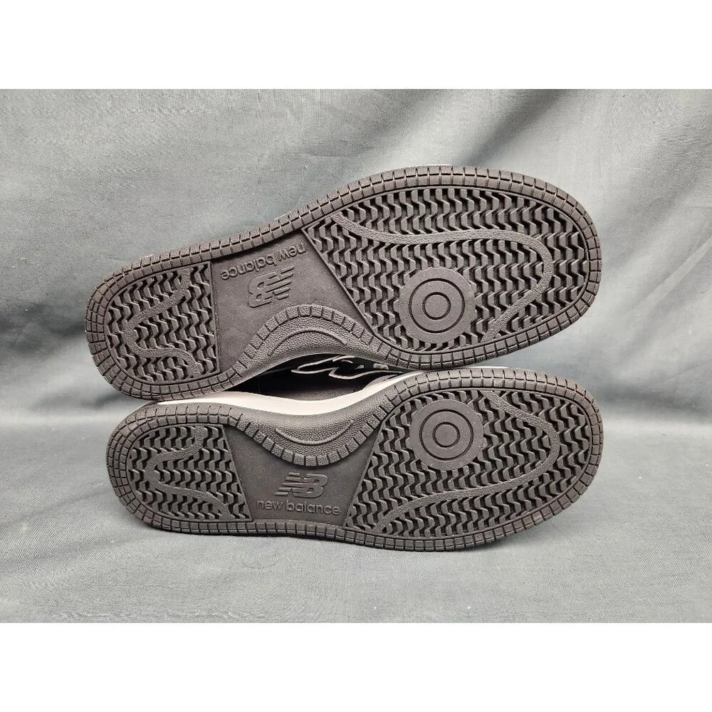 New Balance Boys 480 Sneakers GSB480BW Leather Black White Size 5.5 NEW NO BOX! - Picture 11 of 11